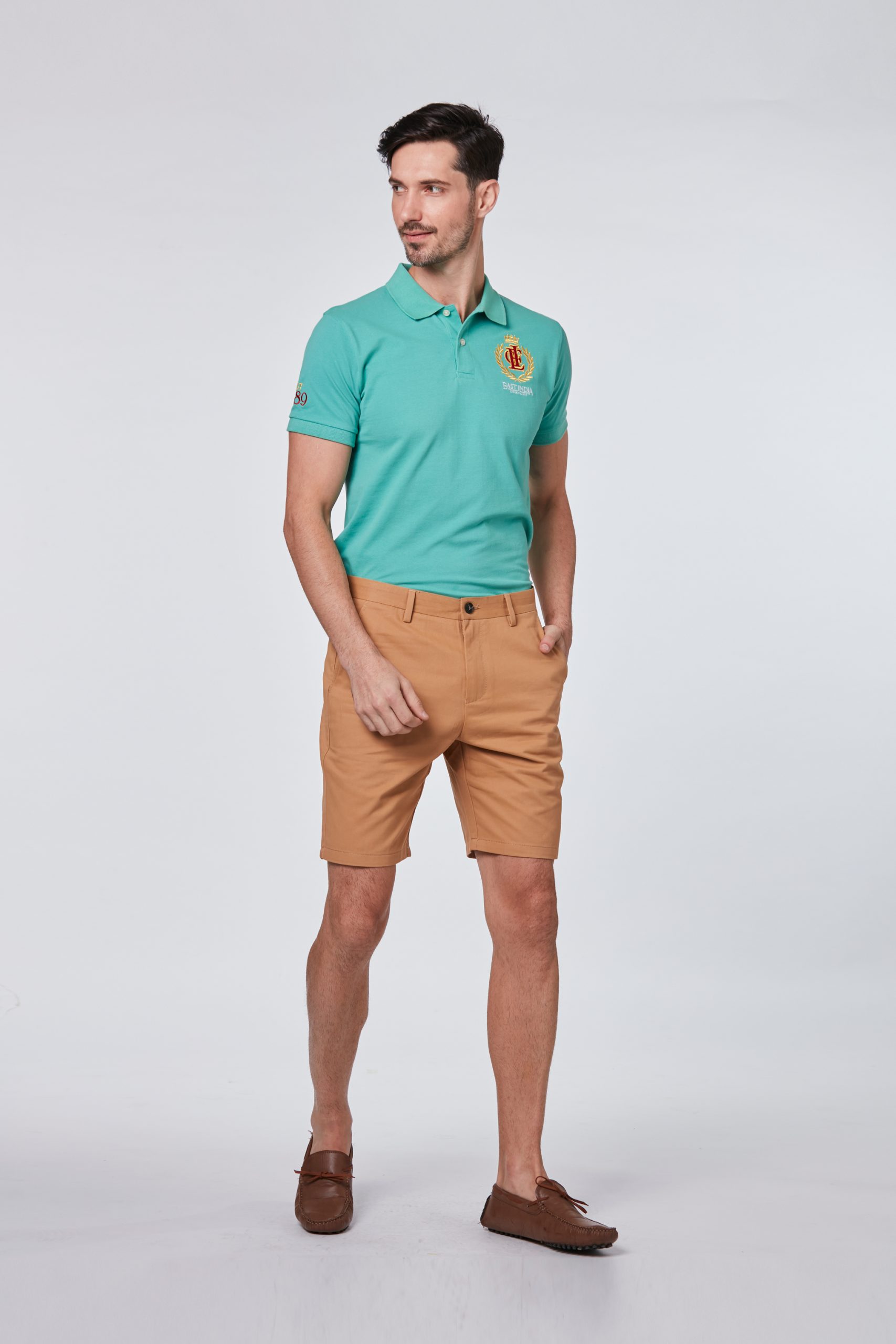 Wickham – Signature Flat Font Chino 100% Bermuda Shorts - Metrojaya Online  Shop