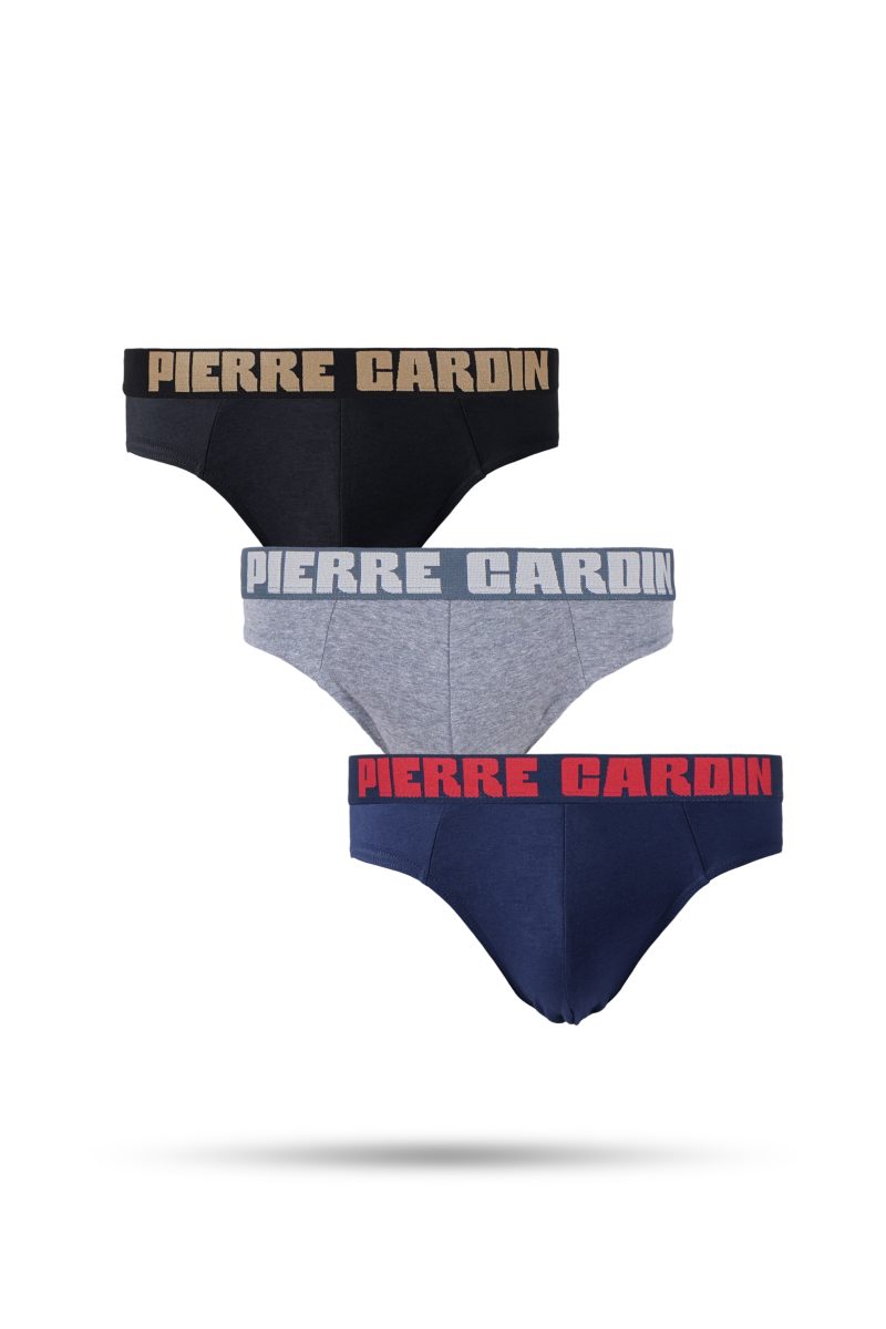 Metrojaya - Pierre Cardin - 3 in 1 Brief - Assorted Colour